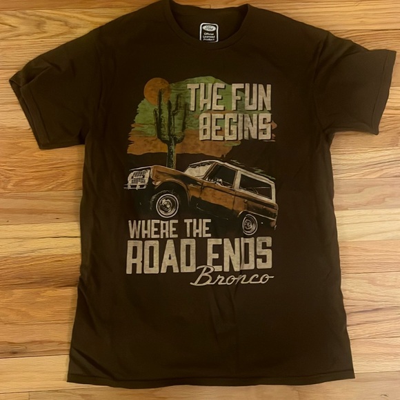 Ford Other - Brown Ford Bronco T-Shirt